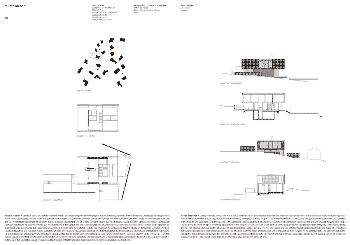 LukasRaeber's tweet photo. «HOUSE IN RIEHEN» wins the “BEST ARCHITECTS GOLD” award https://t.co/1UatAQcsqT