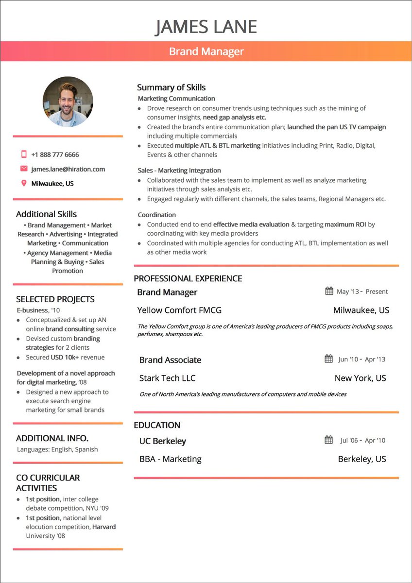 teamhiration's tweet photo. Our 2018 Guide on Resume Formats will talk about the different formats which you can use depending on your skills, qualifications and target profile.
Find out which one would suit your resume!
#hiration #resumetips #Resume #CV
https://t.co/c0gyIGEcV0 https://t.co/rTvvPXhL1u