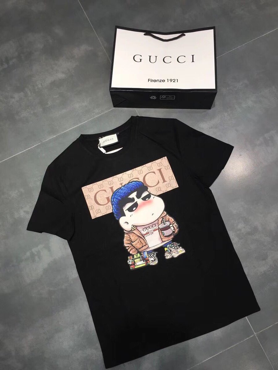 Soulfulvoice Did Gucci Just Dress Up The Shim Chan Character On Their Shirt Like G Dragon Why Yes I Think They Did Gdragon Kwonjiyong T Co Asfxaihvzu