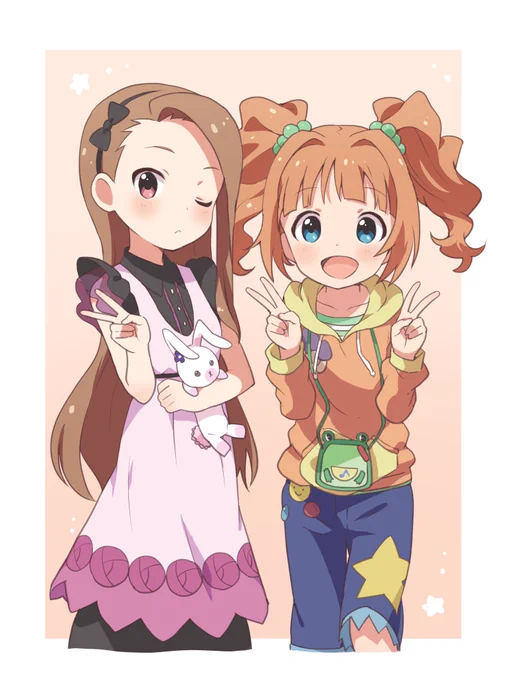 アイマスのアニメ見はじめました!この2人が特に好きです 