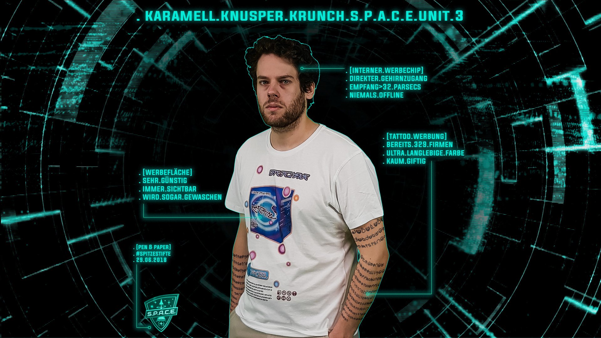 Neues Pen and Paper mit Hauke S.P.A.C.E. am 29.6.2018 Entertainment Forum • Rocket Beans TV