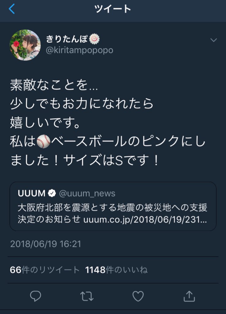 黒白蓮 誘われたら動き出す声遊びの人 こんなこという資格ないわ こっちは震度六で怖い思いしてんのに 自撮りで余震の心配 バカにしてるとしか思えない あなたに心配されても何も思わない