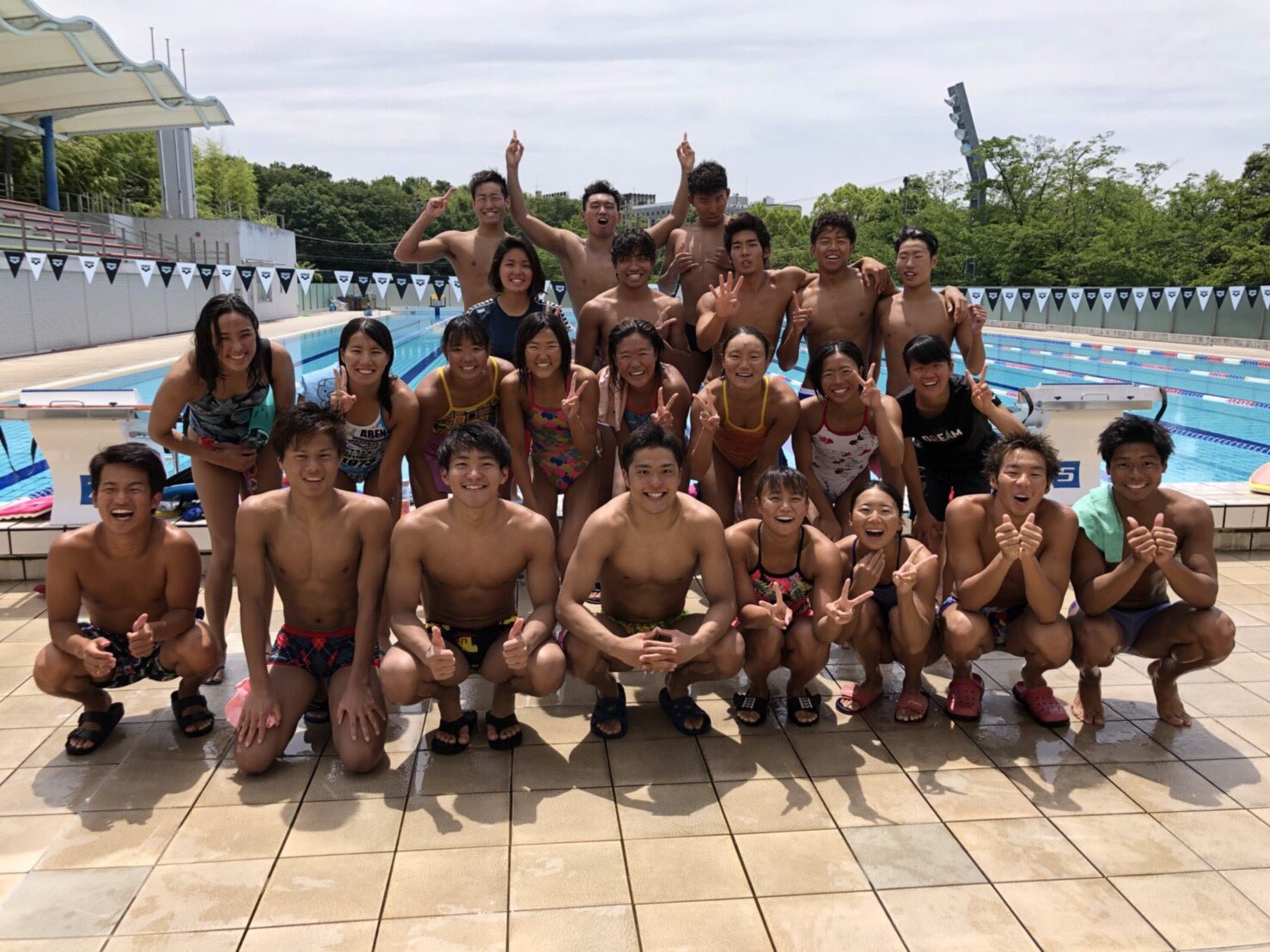 中京大学水泳部 Pa Twitter 東洋大学から来られた選手の皆さんが本日で最終日でした またいつでも来てください インカレではライバルです お互い頑張りましょう ありがとうございました