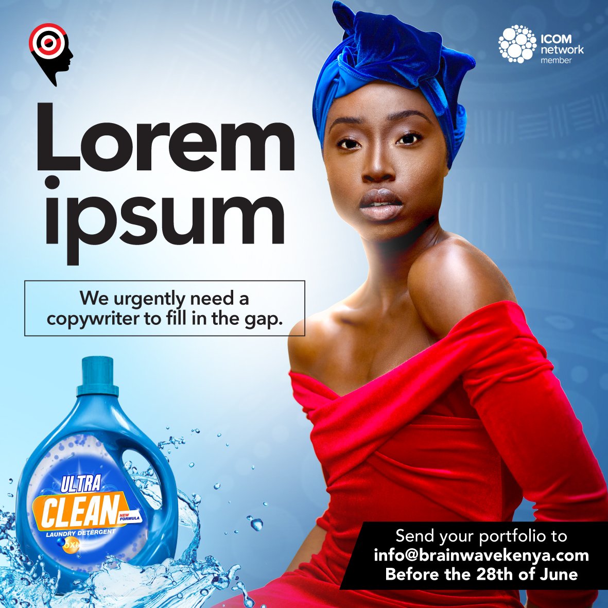 Copywriters/Concept creators needed! #IkoKaziKE