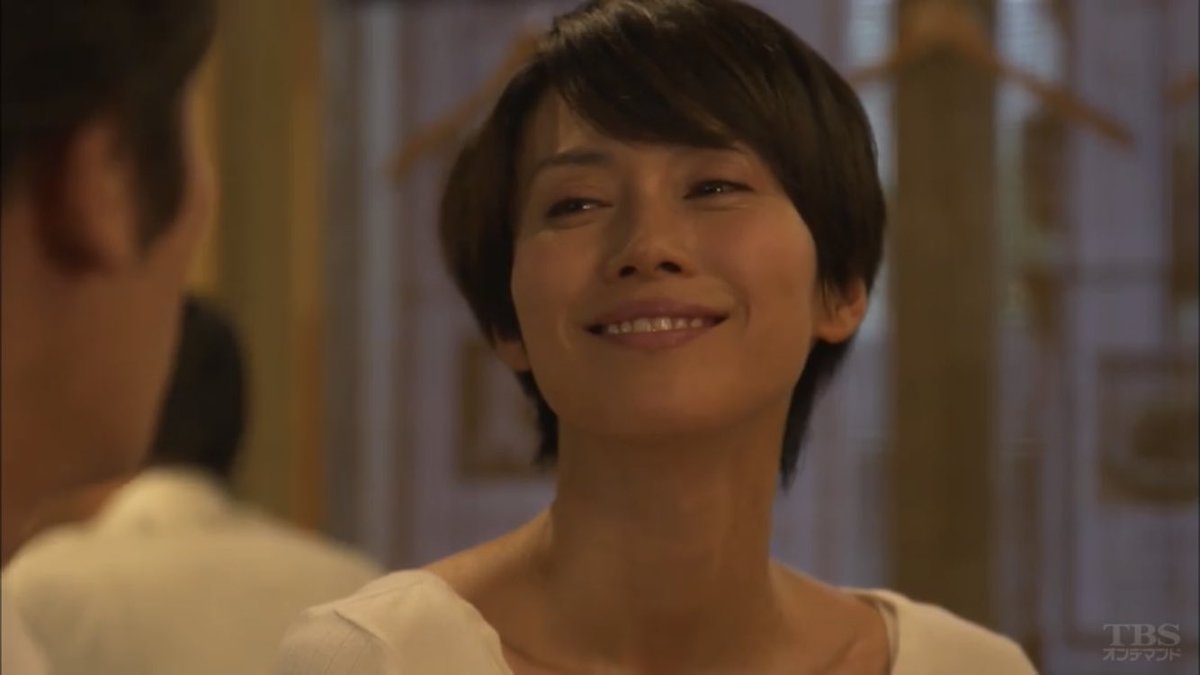 とめ 中谷美紀さんってお顔が本当綺麗に整ってる そしてなによりショートヘアが抜群に似合う
