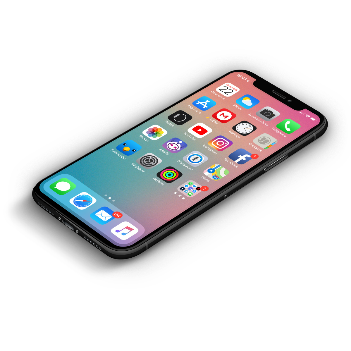 Zooropalg's tweet photo. An iOS 12 beta clean setup on iPhone X 😘 #ultrablur #hellocam https://t.co/rMME2a2BEd