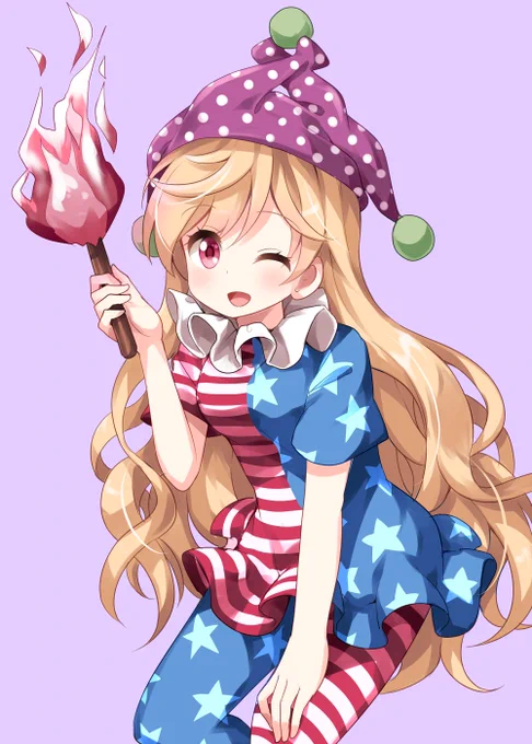 #深夜の真剣お絵描き60分一本勝負 クラウンピース 