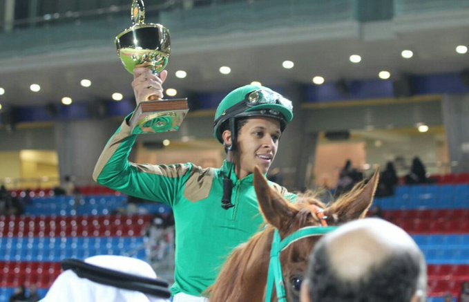 jockeysksa's tweet photo. الف مبروك للخيال/ عبدالله الفيروز
بفوز الفرس / هده ولع - ش(3)
للأبناء الشريف العبدلي
بميدان الملك خالد بالطائف . https://t.co/6kJL08MFgi