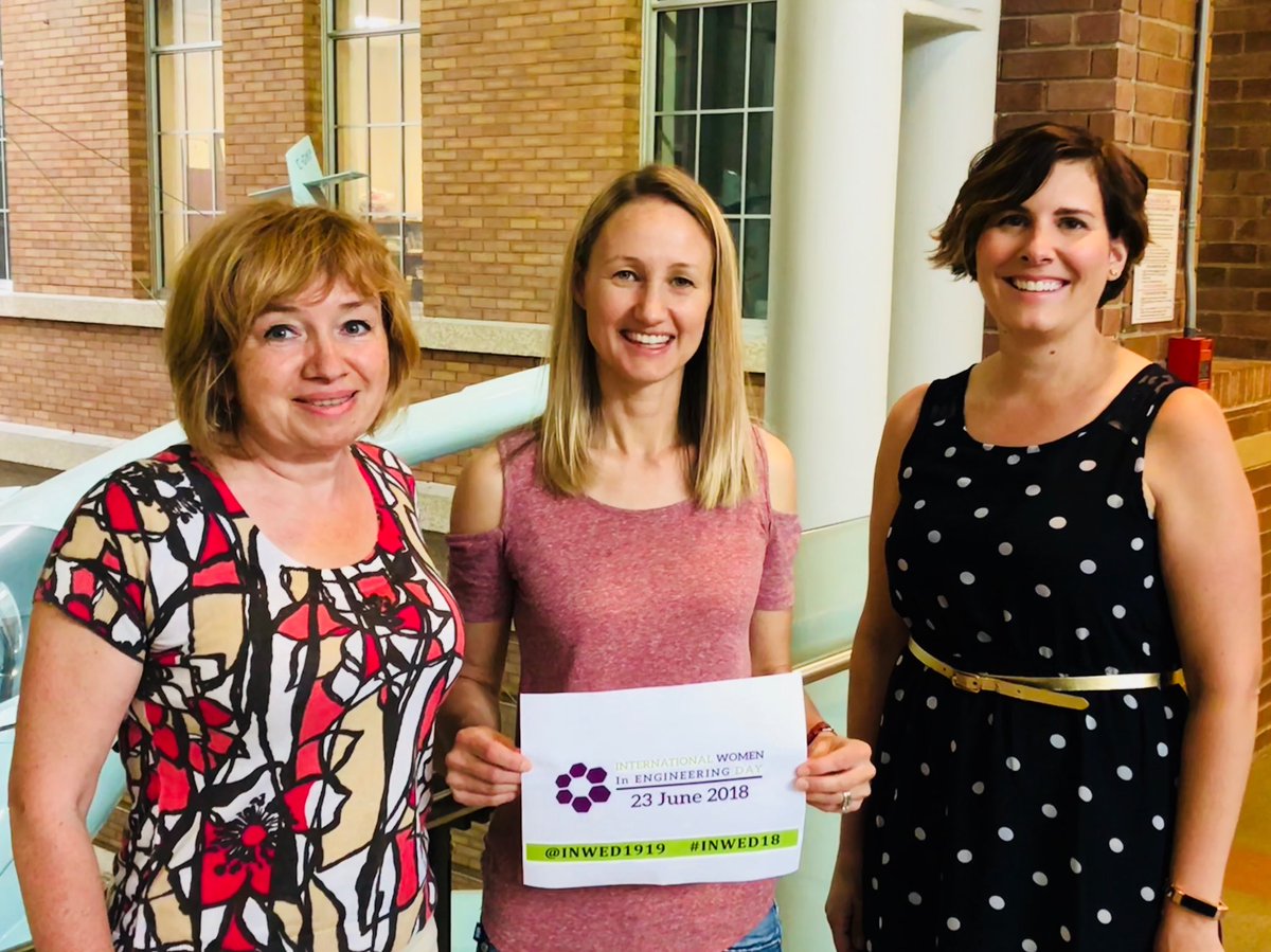KatAtamanchuk's tweet photo. Celebrating International Women in Engineering Day! #INWED18 #RaisingTheBar #RaisingProfiles https://t.co/ArPldQd2M5