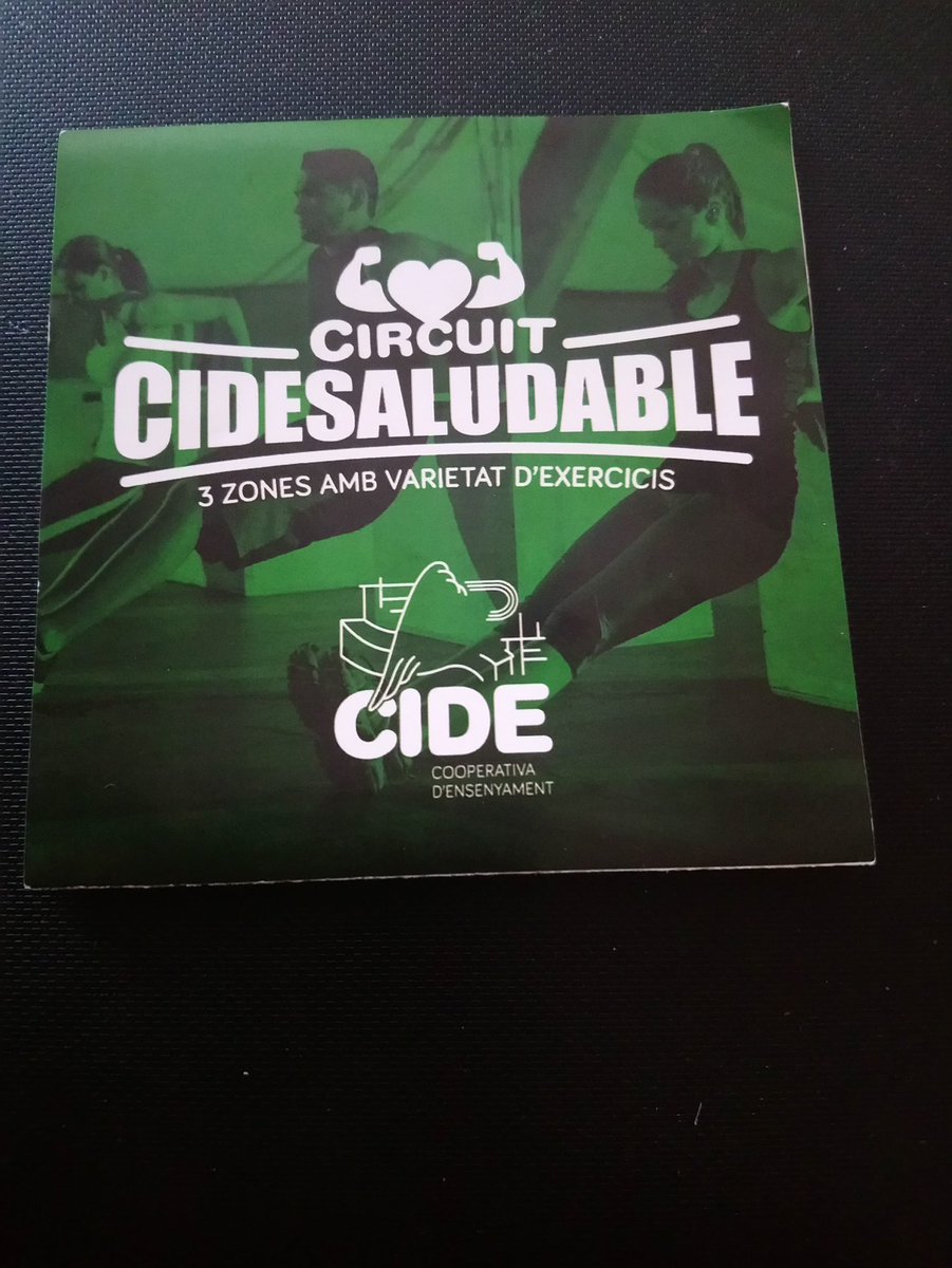 sonserravileta's tweet photo. Hoy Lourdes&amp;Antonia, profesionales del Colegio Cide, nos presentaron el circuito CideSaludable
"la vida és un camí,
cada pasa, un segon més,
camina, mou-te, respira..."
un estupendo proyecto comunitario donde los jóvenes son los protagonistas https://t.co/b7HnRe7a6B