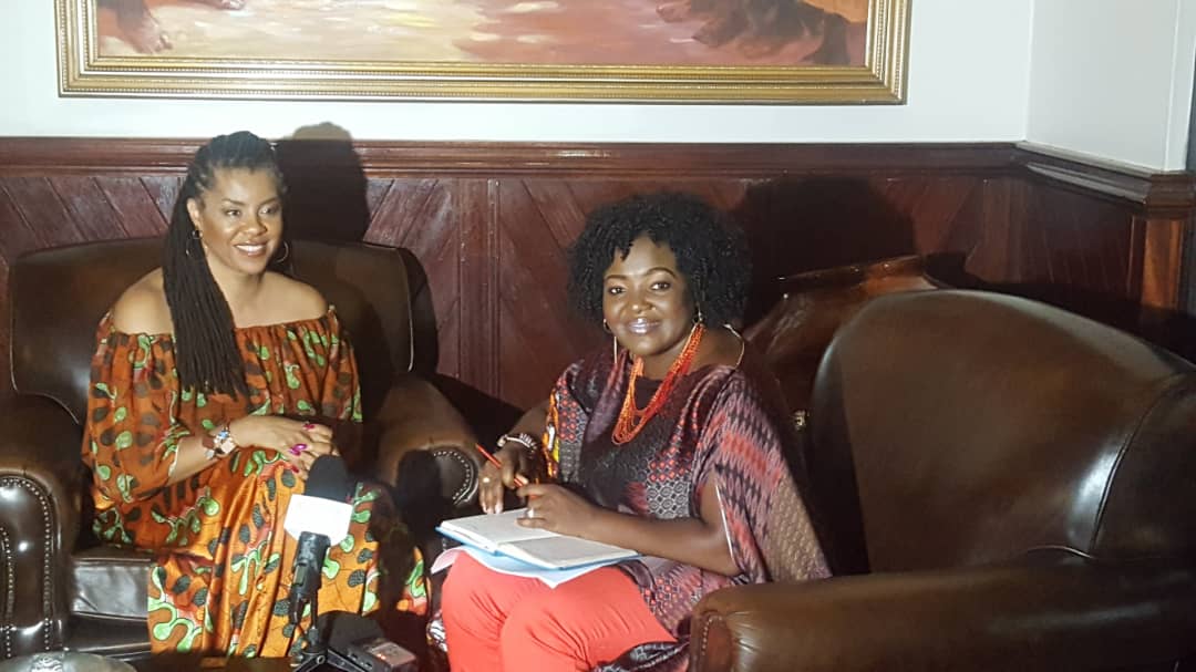 ghonetv's tweet photo. #SWDreamEdition's @EyramBashan had an exclusive chat with celebrated African American author, political strategist and leadership coach, Dr. Avis Jones DeWeever. 

Thanks for the facilitation ! 

@DFID_UK @STARGhana @EuropeInGhana https://t.co/1lGKoPnPMA