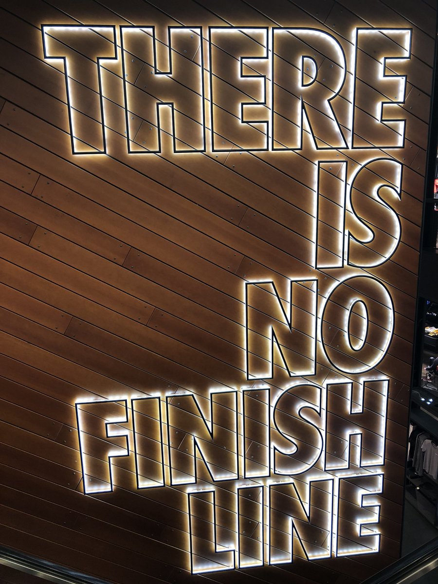 nike there is no finish line