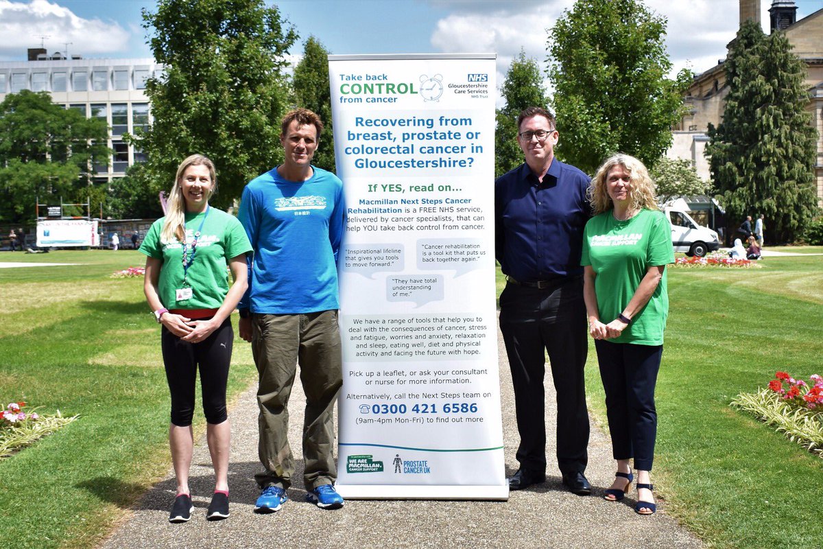 In town ahead of <a href="/CheltenhamHalf/">Run Cheltenham</a> marathon on 30th Sept. Visiting &amp; seeing our amazing charity partners in action <a href="/macmillancancer/">Macmillan Cancer Support</a> did a run with @SueRyderLCH &amp; part of important assembly with <a href="/NSPCC/">NSPCC</a> #SpeakOutStaySafe