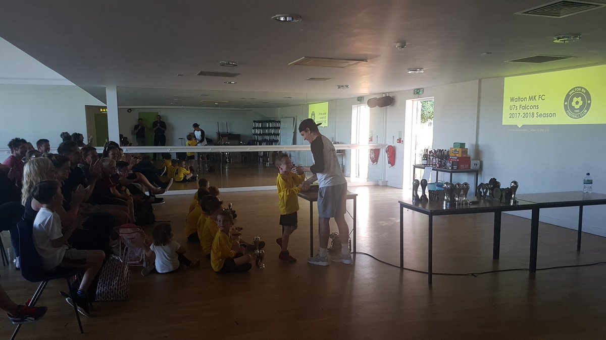 U7 Falcons presentation evening.