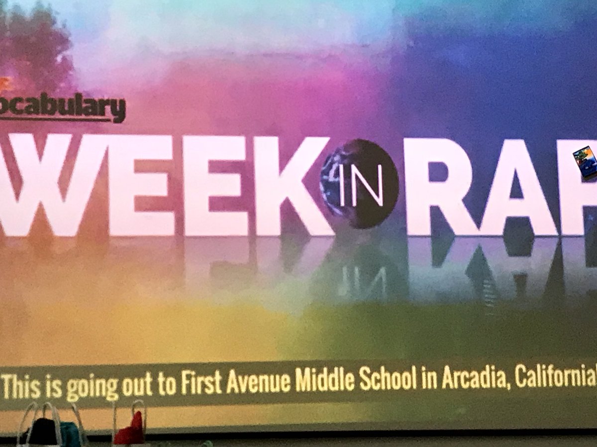 HistoryFrog's tweet image. .@mrs4bz_ausd Teaching Current Events Through Collaboration &amp;amp; Rap explains how her @FirstAveMS class won @Flocabulary Week in Rap contest &amp;amp; learned so much in the process! #FAcollab #ArcadiaInnovation @ArcadiaUnified @FirstAveMS