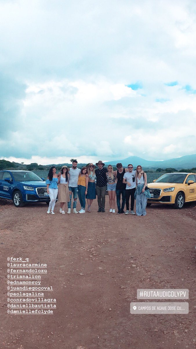 JocelynHRobles's tweet photo. #RutaAudiGdlyPv @Ferka @PaolaGalina @daniellefclyde @fer_lozu @triana_lion @LauraCarmine @JUANDIEGOCOVA1 @EdnaMonroy @DaniellBautista @conrrado #Conrrado https://t.co/ZS9kN1Plv4