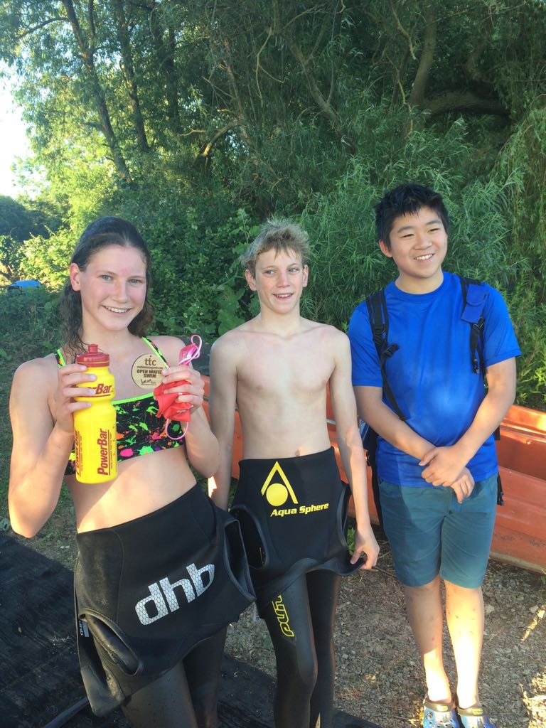 Fantastic effort from this intrepid open water crew! 1st race - Open 3k -  Talia 1st female, 5th overall; Luca 4th overall; Open 1.5k - Thaneson - 10th... <a href="/BourneEndSC/">Bourne End Swimming Club</a> - swimming in a straighter line might help 🤣 Thanks <a href="/TriTrainingCtre/">The Triathlon Training Centre</a> - they loved it!