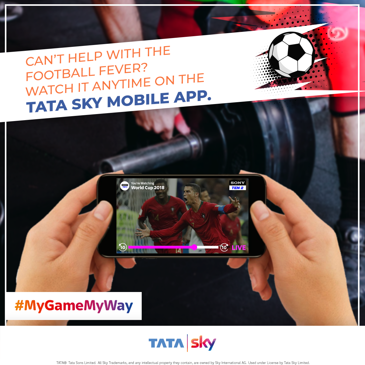 Tata Sky Add Even More Adrenaline To Your Exercise Routine And Watch Your Favourite Matches In Between Those Breaks On The Tata Sky Mobile App Download It Here T Co 0uo7wnvbjt Mygamemyway Tata Sky Add Even More Adrenaline To Your Exercise Routine And Watch Your Favourite Matches In Between Those Breaks On The Tata Sky Mobile App Download It Here T Co 0uo7wnvbjt Mygamemyway