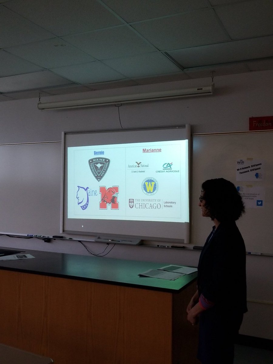 KenWallace207's tweet photo. Bernie Lewis of @Maine_East &amp; Marianne Zemil of Chicago Lab School studied together on the effects of teaching students how to use web resources more effectively in foreign language. So cool. #illinoislearn #207learn https://t.co/VR0En5q6wh