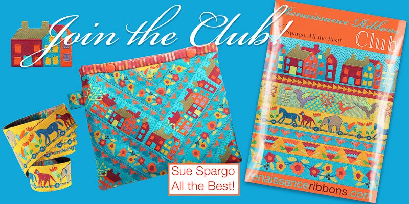 BestRibbons's tweet photo. Limited edition- Special Sue Spargo- June Ribbon Club- Join Now! - https://t.co/wkMoyAB3gm https://t.co/juduLHxYL9