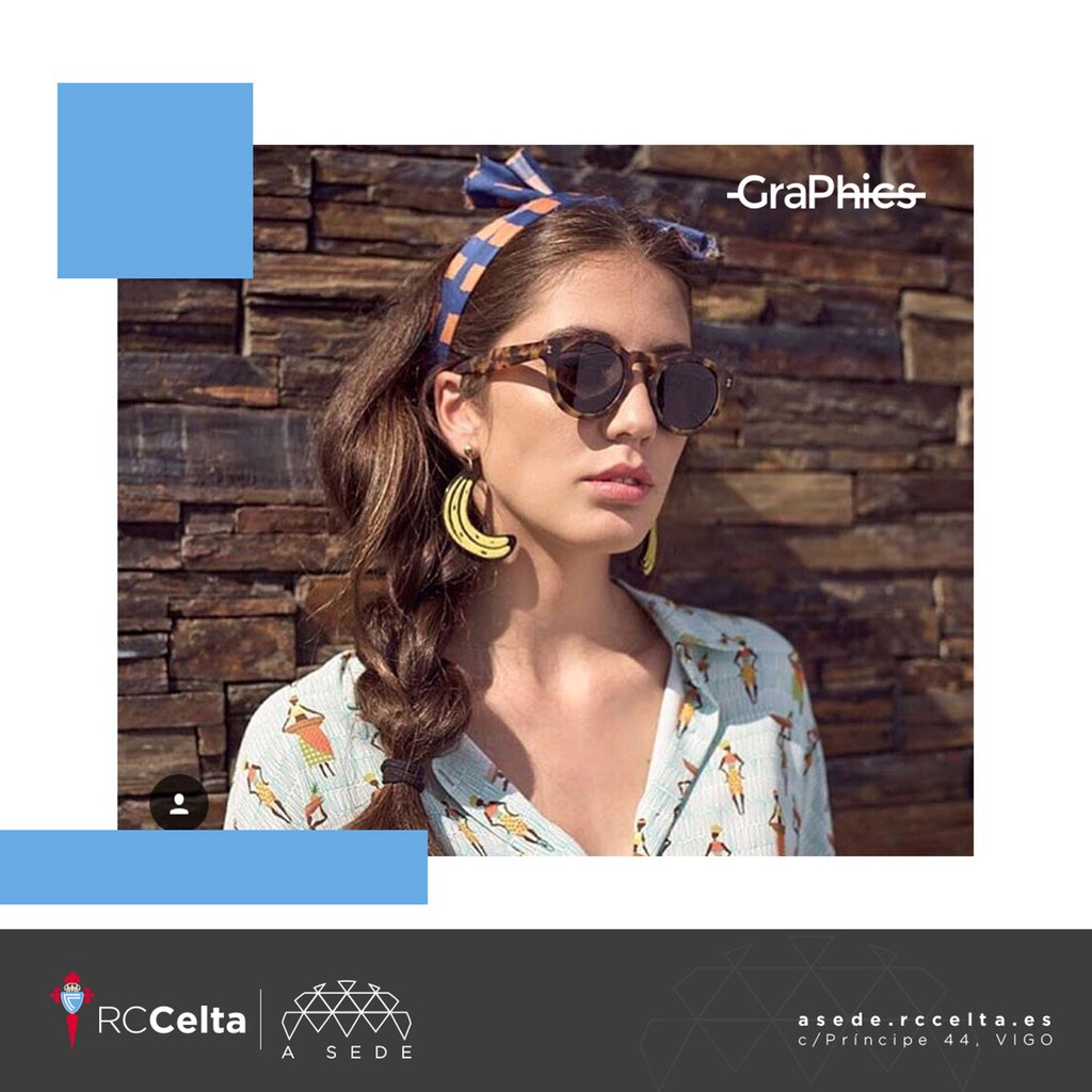 ASedeRCCelta's tweet image. 😎 Chega o verán! Vos presentamos #GraphicsProject , unha marca galega 🔝de lentes de sol que poderedes atopar na nosa tenda! 😎 #vémonosnasede