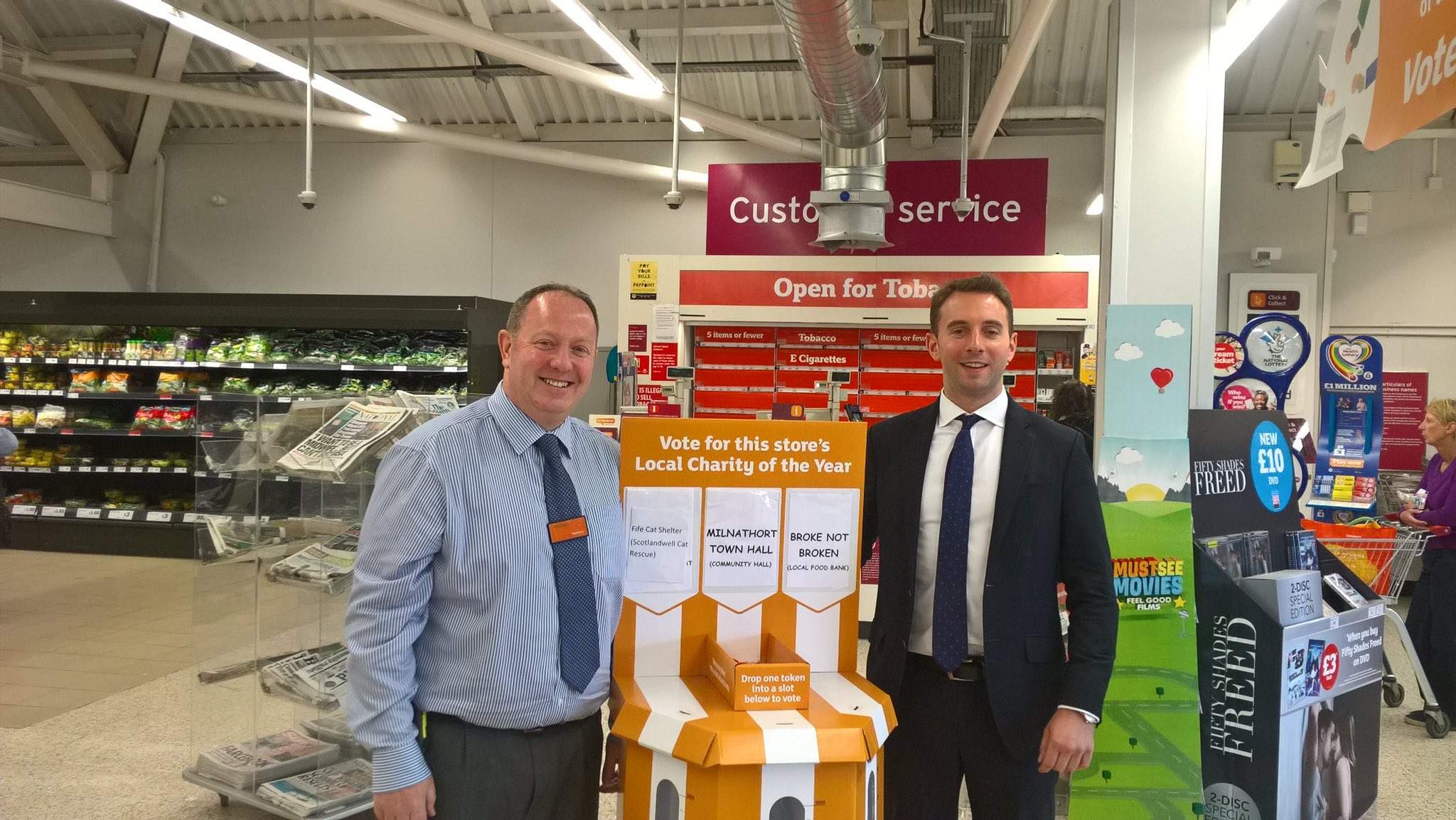 Sainsbury's News on Twitter "Thank you to LukeGrahamMP for popping