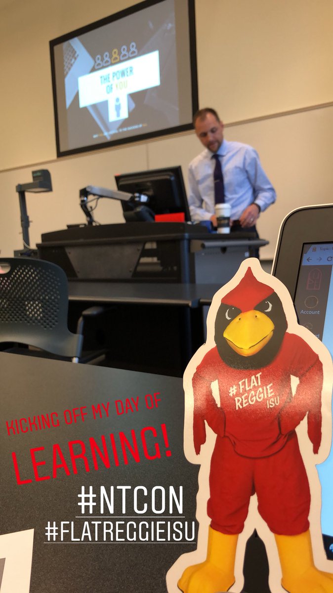 Live from #NTCONISU #flatreggieisu