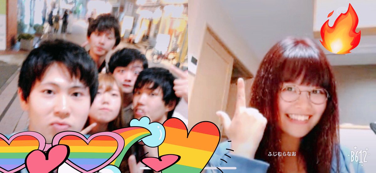 Amuse7th_eh's tweet photo. 💖🎡Amuse結成1周年🎡💖
いつも応援ありがとうございます🤹‍♀️
5人体制になって約3ヶ月、これからも突っ走っていきます🏃‍♂️🏃‍♀️💨
トップのむらなおは青森で家畜と戯れて元気にやってます🐷

1枚目：結成当時
2枚目：現在の6人(テレビ電話画面)
3枚目：つなぎ姿のむらなお
4枚目：蓮爾 https://t.co/aBU1RFS4si