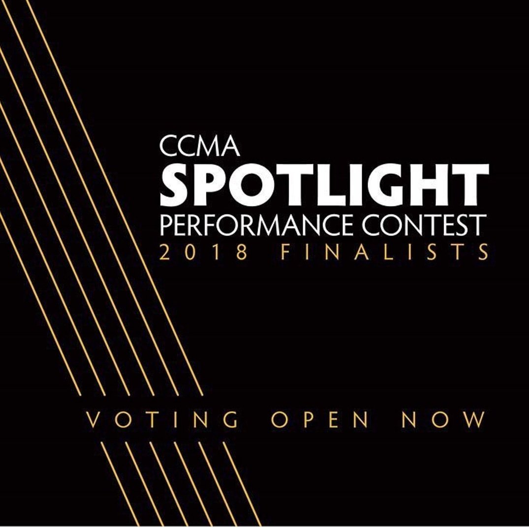 Last day to vote for me in the <a href="/CCMAofficial/">CCMA</a> Spotlight Performance Contest  Manitoba!! Thanks so much for your support ✌🏼 

1) Click this link: ow.ly/Txqm30kro2l