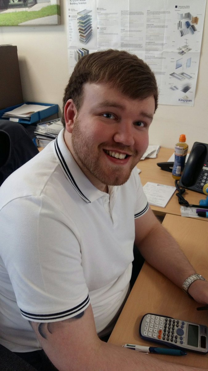 LongworthFacade's tweet image. Happy birthday to our favourite estimator and general all round nice guy, Nathan. #BirthdayGrin #TeamLongworth we got him his favourite lucozade #Spolied