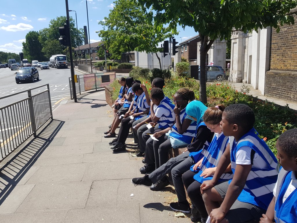 Researching the local traffic today and discussing the implications for the local area. <a href="/WoodhillSchool/">Woodhill School</a> <a href="/mtpennycook/">Matthew Pennycook MP</a>