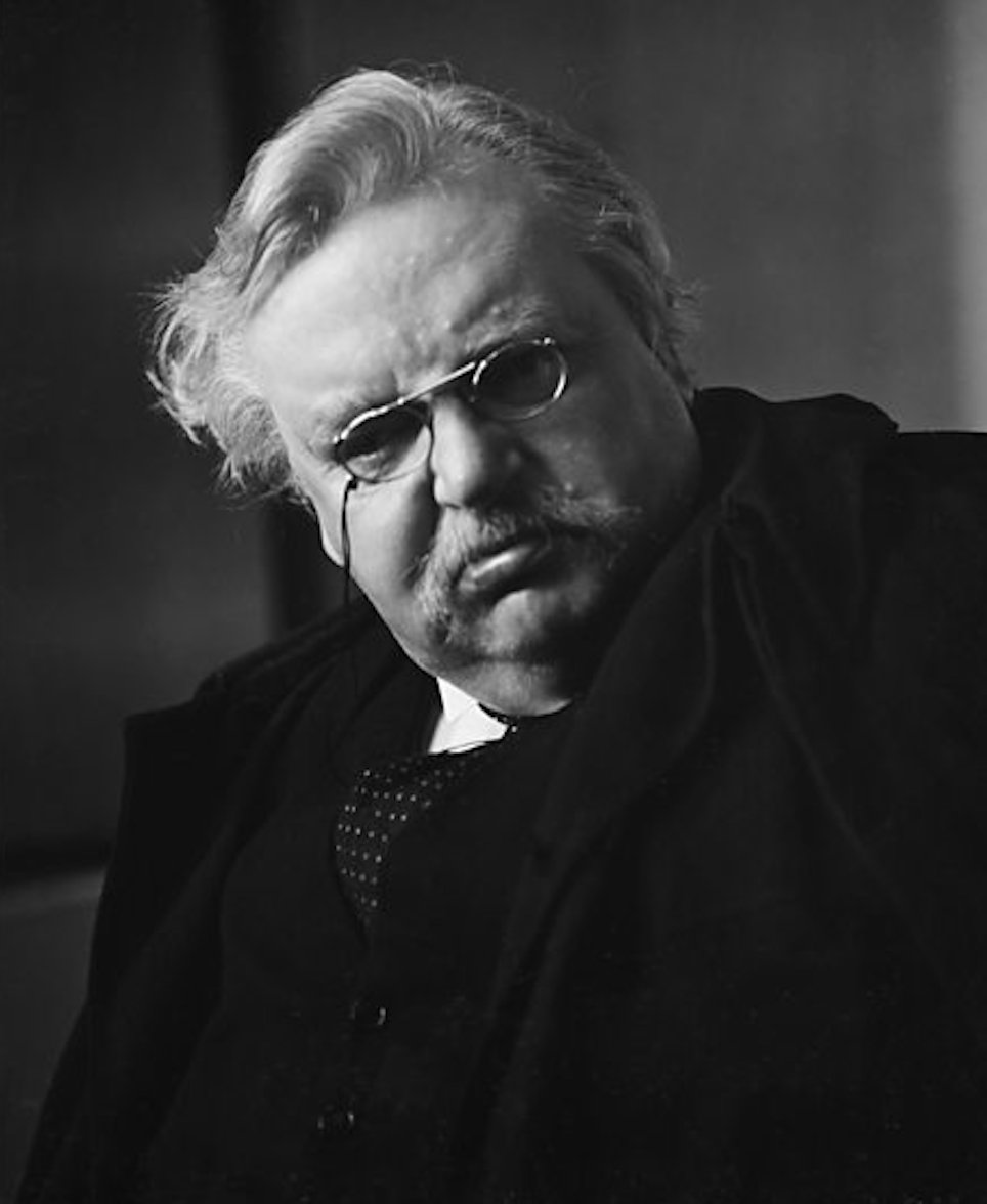 GKCdaily's tweet image. We shall soon be in a world in which a man may be howled down for saying that two and two make four, in which people will persecute the heresy of calling a triangle a three-sided figure, and hang a man for maddening a mob with the news that grass is green.

#Chesterton