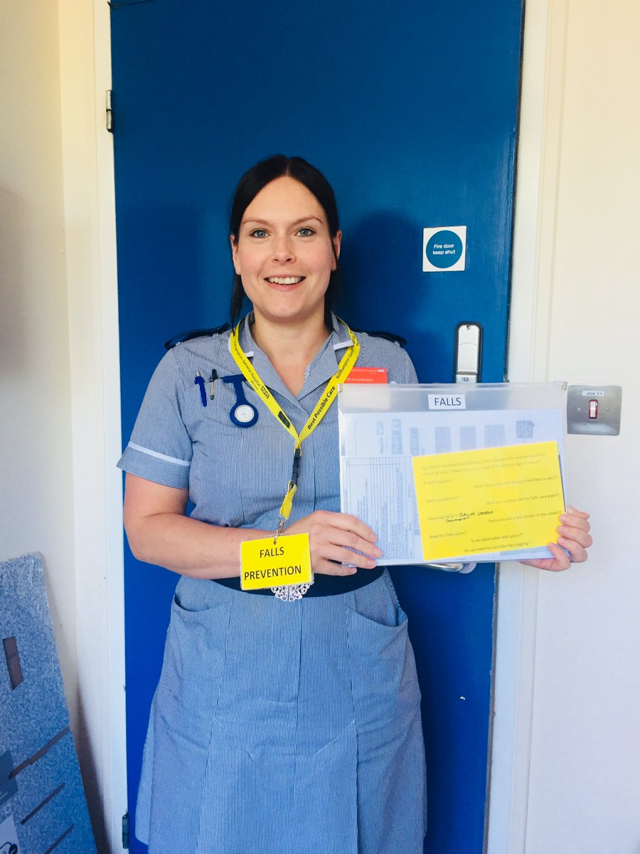 After investigating previous incidences of falls it was highlighted that the correct processes were not always being followed. Louise has devised and easy grab wallet with all documentation required and <a href="/lizzie_enfield/">Lizzie Lomax Enfield</a> will be rolling these out across the trust. #bestposscare