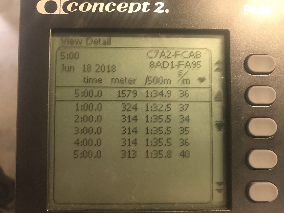 Congratulations to M. Gillard for equaling the <a href="/Concept2UK/">Concept2 UK</a> J15 5min Record #engineroom #spsrecord #gopauls 💪🏻