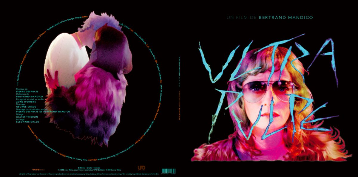 UFODISTRIBUTION's tweet photo. Et, "breaking news", ULTRA PULPE de Bertrand Mandico (3è partie de #ULTRAREVE) aura sa bande originale posée sur #vinyle #splatter. Ça part là en pressage et ça pourrait en gros ressembler à ça. 300ex. dont quelques poignées hors commerce. #impatience https://t.co/zEUr7DxCoz