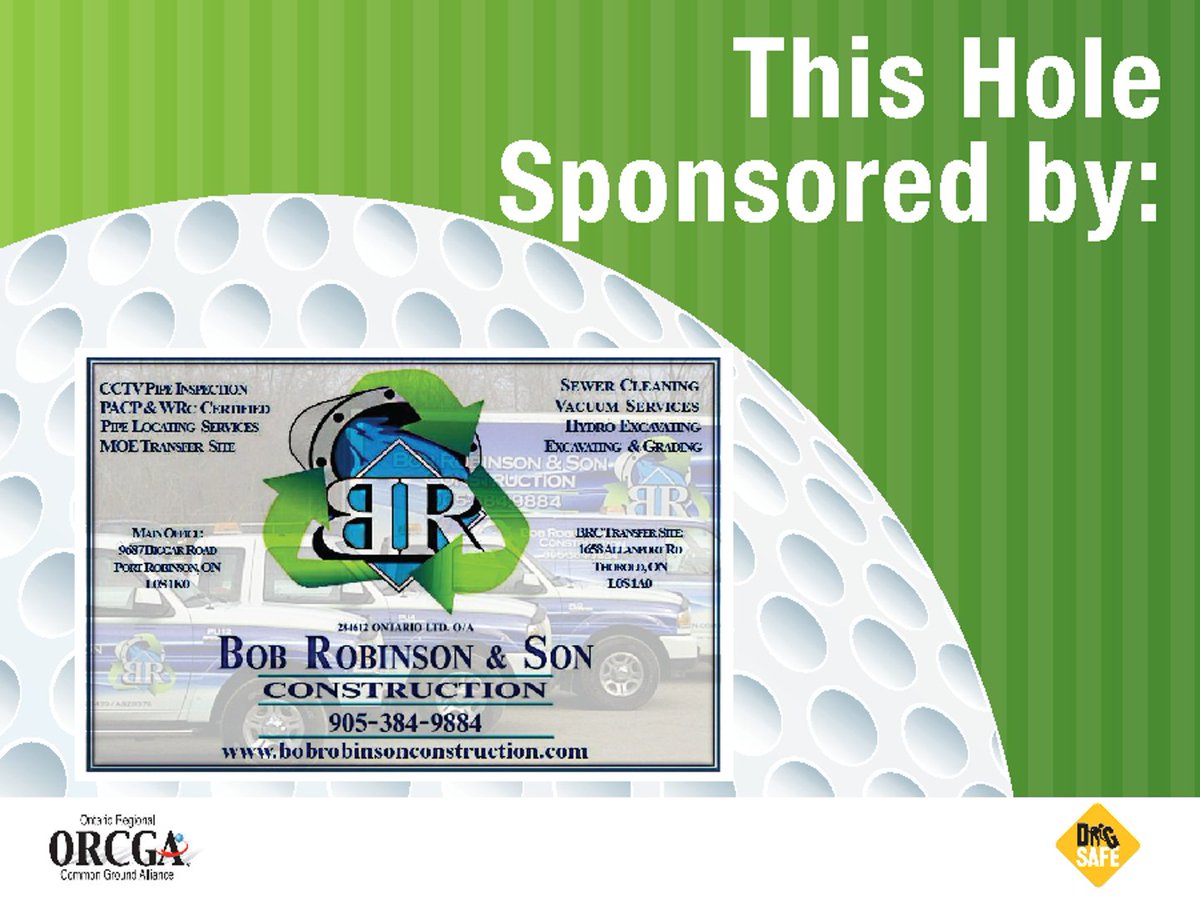 ORCGA's tweet photo. Thanks to #BobRobinson&SonConstruction for supporting the @ORCGA Golf Tourney! https://t.co/EZCQeZXqnA
