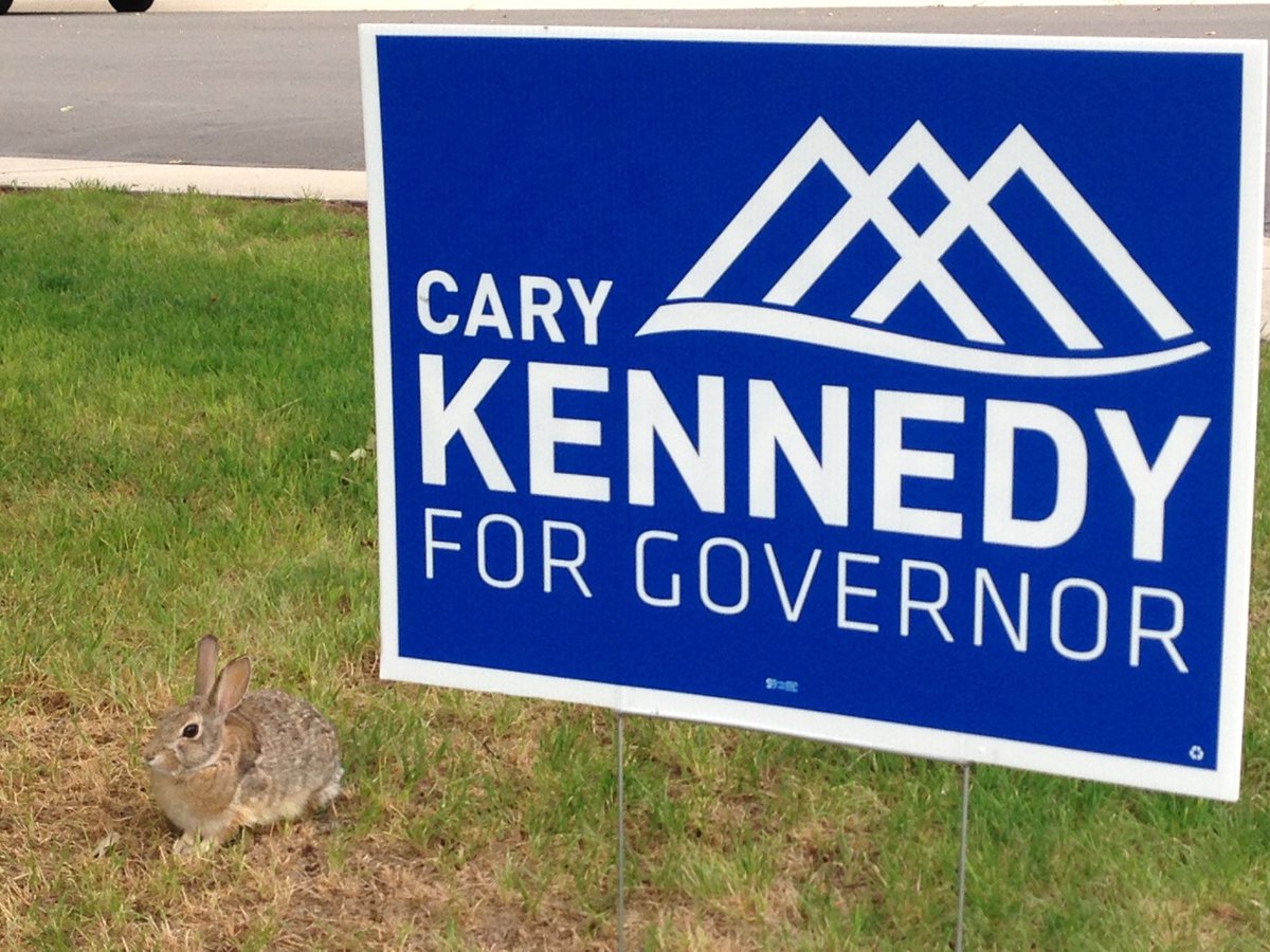 Bunny rabbits for Cary Kennedy for Governor! #WhenWomenLead #ck4gov #copolitics <a href="/CaryKennedy/">Cary Kennedy</a>