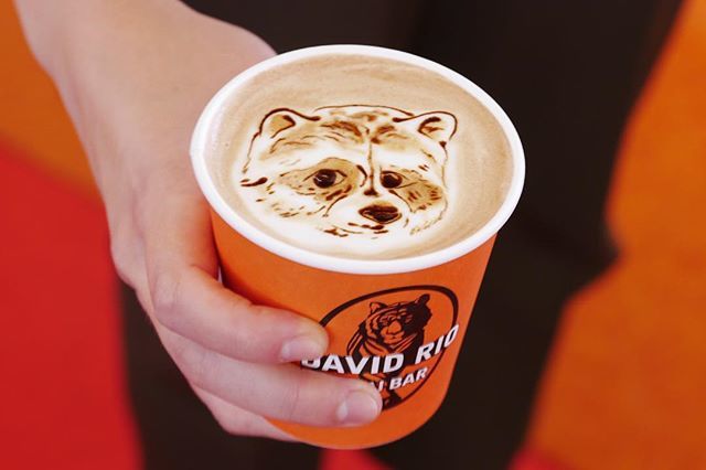 Melaquinosf's tweet photo. Fun fact: The raccoon’s scientific name is “Trash Panda”

#davidriochai #worldofcoffee #davidrio #latteart #lattesketch #raccoon #trashpanda https://t.co/cInQ42Mqmu https://t.co/0vJyV0IR7G