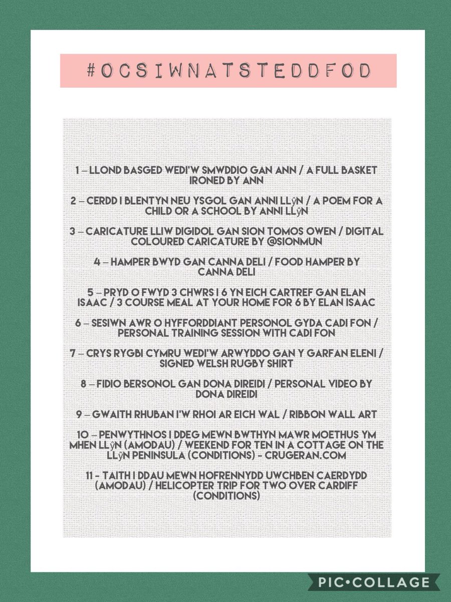 Some amazing items available in our Auction for #Eisteddfod2018, next Tuesday 26 June <a href="/henlyfrgell/">Yr Hen Lyfrgell</a>, or send us your bids in advance. Take a look at items 1-11 below