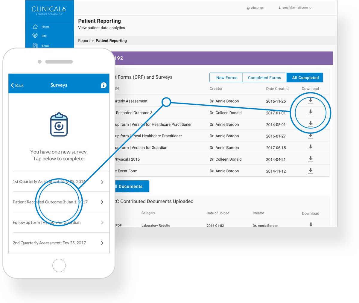 Parallel6's tweet image. RT @Clinical6mobile: Clinical6 EDC is capable of enabling edit checks on the front end, user interface for ePROs or on the eCRFs, to help reduce data entry errors or discrepant data. parallel6.com/report/