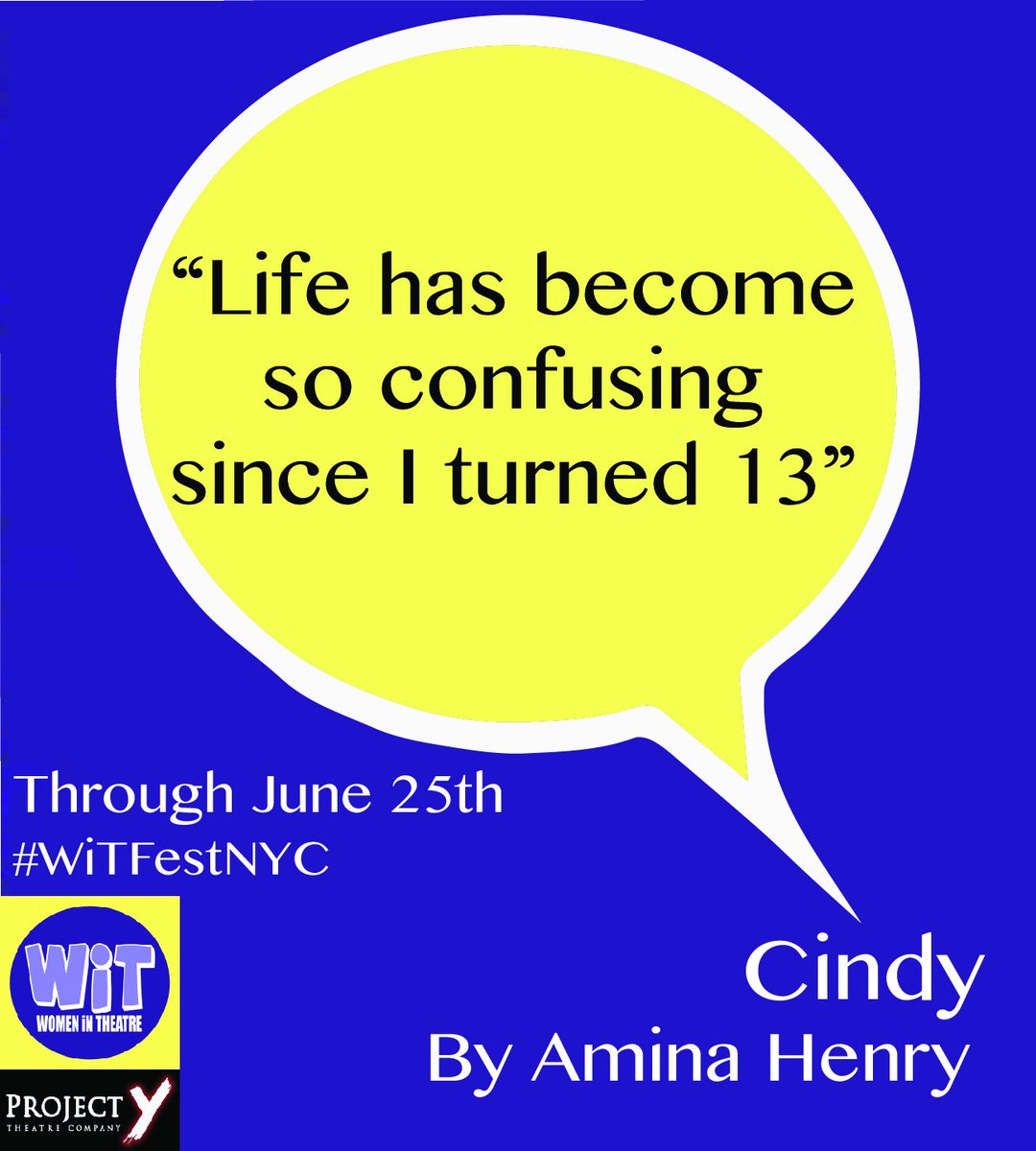 ProjectYTheatre's tweet photo. Final weekend to see "Cindy" in the Women in Theatre Festival! See this inspiring version of Cinderella story for the 21st century. Tomorrow and Sunday at 2pm!
#WiTFestNYC

https://t.co/eMGgav743A https://t.co/KZT9Pdf6a9
