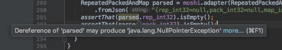 BQuenaudon's tweet image. TIL you can actualy copy tooltip text in IntelliJ/Android Studio by moving the cursor over the tooltip, and alt/opt click the thing. #AndroidDev
found here youtrack.jetbrains.com/issue/IDEA-656…