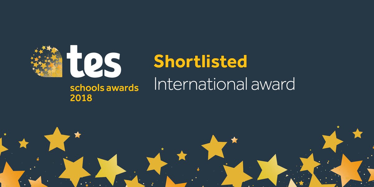 Good luck to <a href="/RedmaidsHigh/">Redmaids' High School GDST</a> in the International category of tonight’s <a href="/tes/">Tes magazine</a> school awards 2018 #TesAwards10, sponsored by <a href="/BritishCouncil/">British Council</a>. Also to other nominated Bristol schools <a href="/VPPBristol/">Victoria Park Primary School</a>  <a href="/knowle_dge/">Knowle DGE</a>  <a href="/VenturersAc/">E-ACT Venturers' Academy</a>