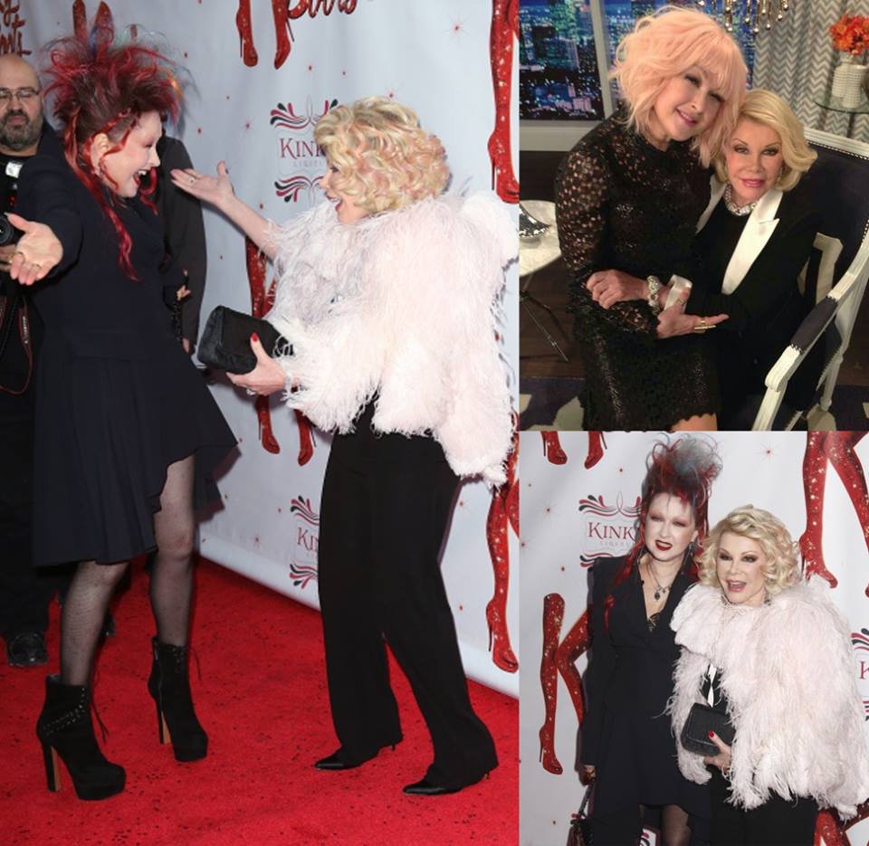 Happy birthday Joan\s friend, the iconic Cyndi Lauper! 