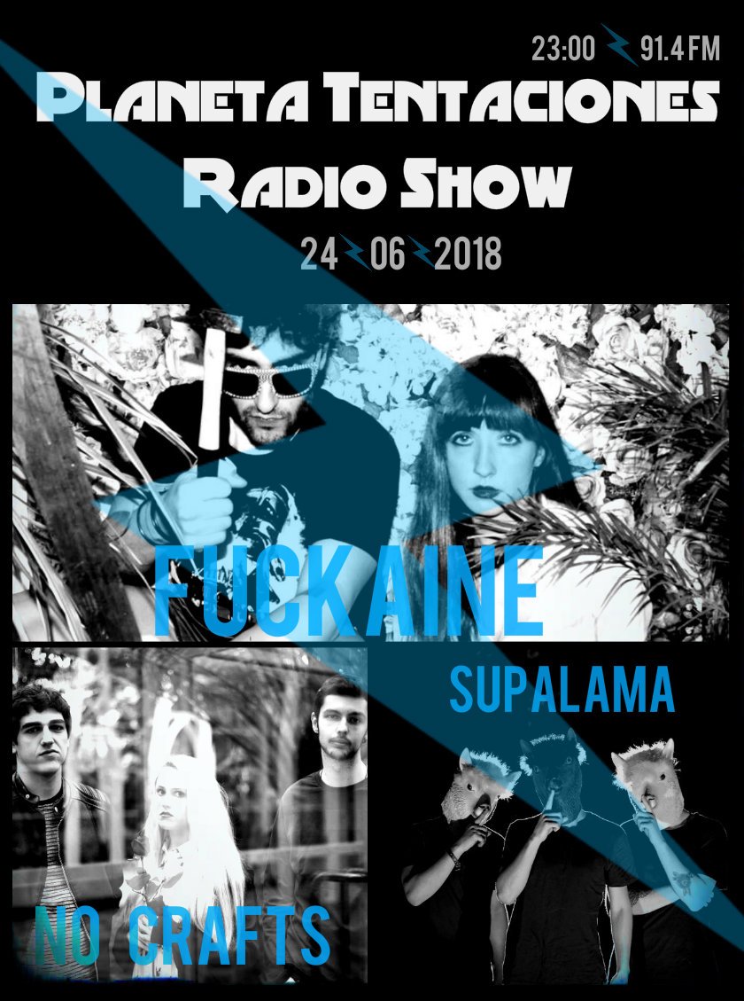 planetatenta's tweet photo. Este domingo calentamos motores para el @madfuzzfest con @fuckaine @SUPALAMAmusic y @NoCrafts a partir de las 23:00 en el 91.4 FM (Madrid) y https://t.co/7fDl8hbZz0 (online) Os esperamos!
#supportyourlocalbands #madfuzzfest #fuckaine #nocrafts #supalama #ptrs https://t.co/Quhckgxonl