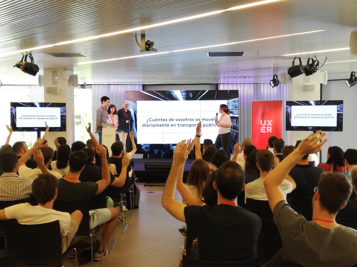 uxerschool's tweet photo. Primer proyecto en nuestro #UXERDAY del #UXIMMERSIVE #Barcelona: #Moover, app para digitalizar los billetes de transporte con muchas y prácticas opciones 😎 #UX #UI @MovistarCentre https://t.co/2hXRLWeVrl