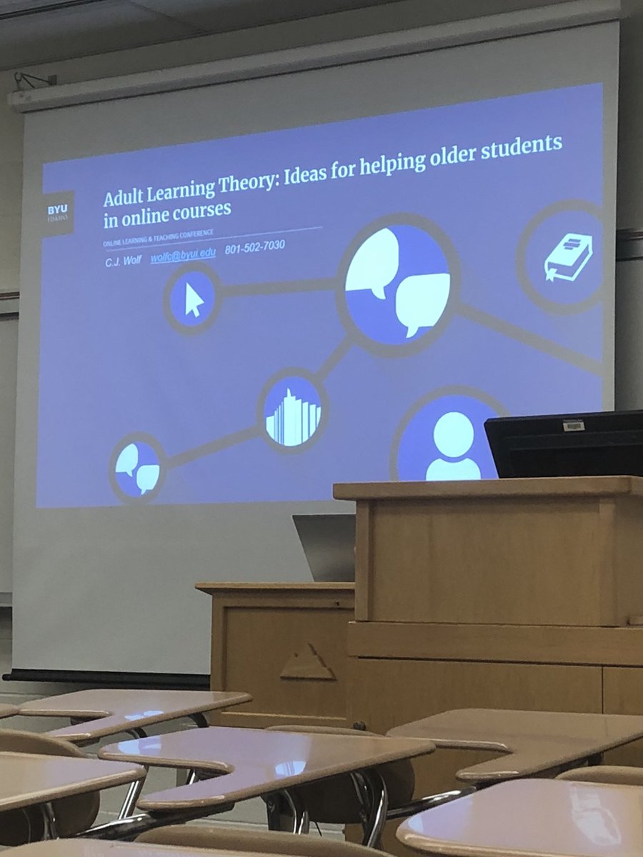 bbairdgen's tweet photo. Hoping to learn more about Adult Learning Theory. #OLTConf https://t.co/uFNPbJlGRS