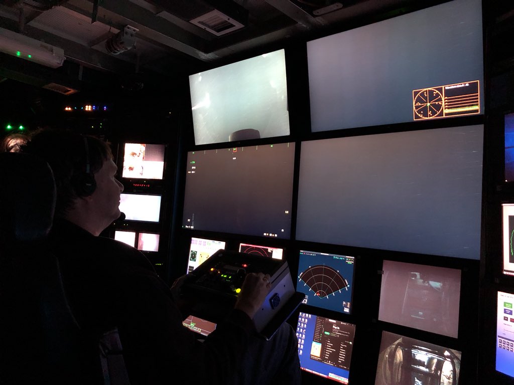 #ROV dive in the morning! @MBARI_News @BioinspirLab #OceanInspiration