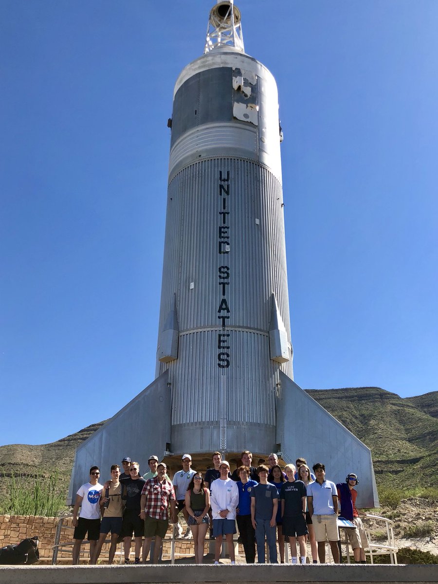 Starting our adventure day at NM Space Museum! <a href="/AHISD/">Alamo Heights ISD</a> <a href="/AHHSmules/">AHHS Mules</a> @Principal_Coach <a href="/ADSTeach13/">Analee D. Smith</a>