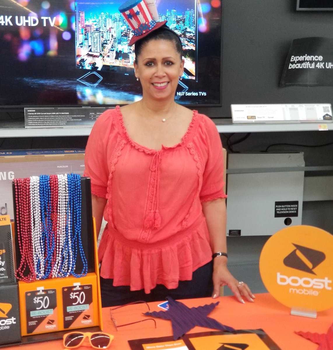 Boost at Walmart💙 is ready to celebrate Graduations👩‍🎓,  birthdays🎂, 4th of July 💥or Friday 😂😊👍new activations will get 1 mo. Free service❣ <a href="/vcarbone06/">Vin Carbone</a> @LauraMcLaugh96 @sprintNEregion